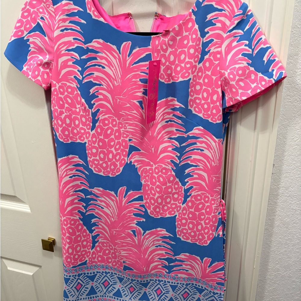 Lilly Pulitzer Pink and Blue Romper